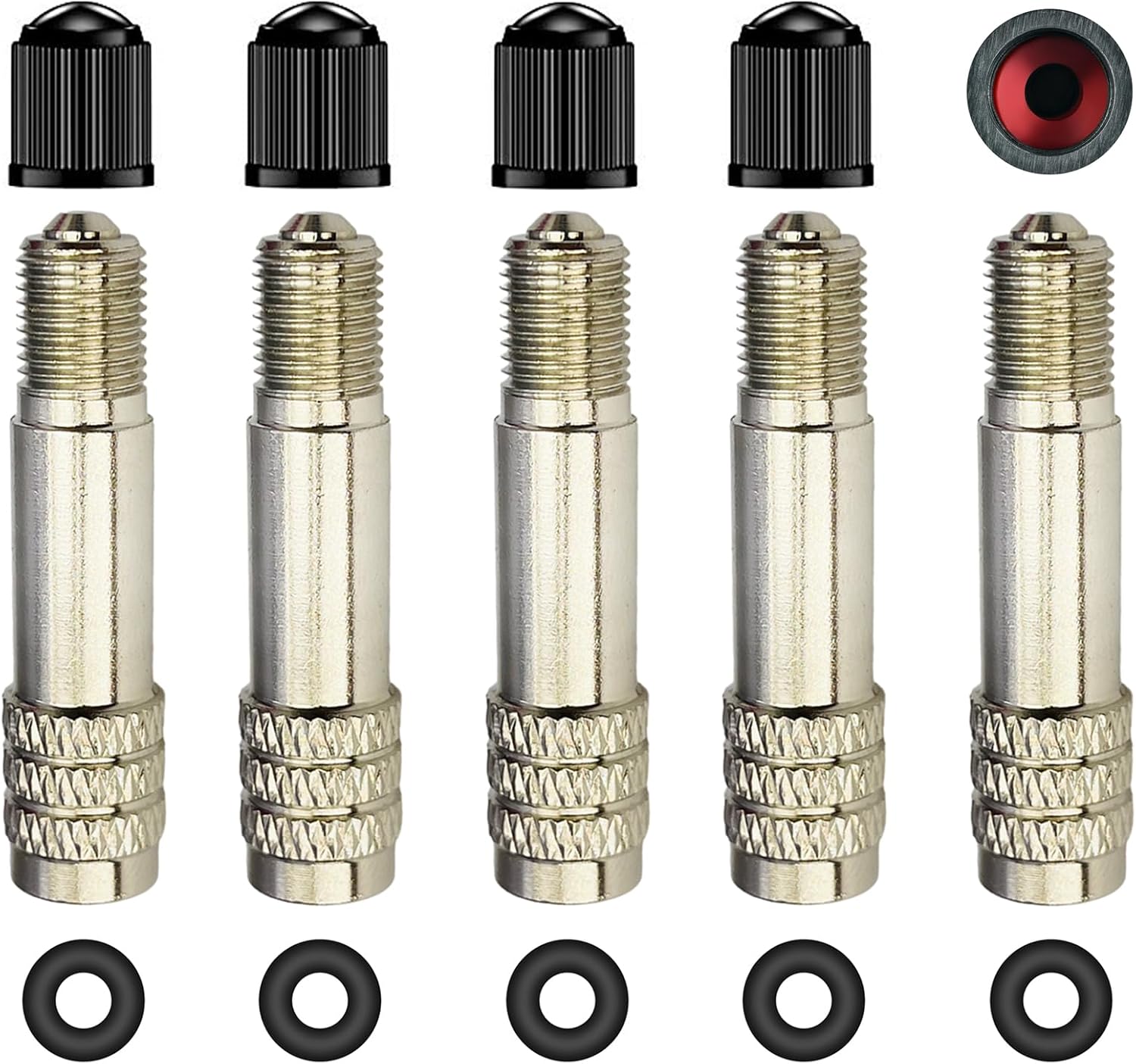 39mm Double Seal Valve Stem Caps,Valve Stem Extenders High