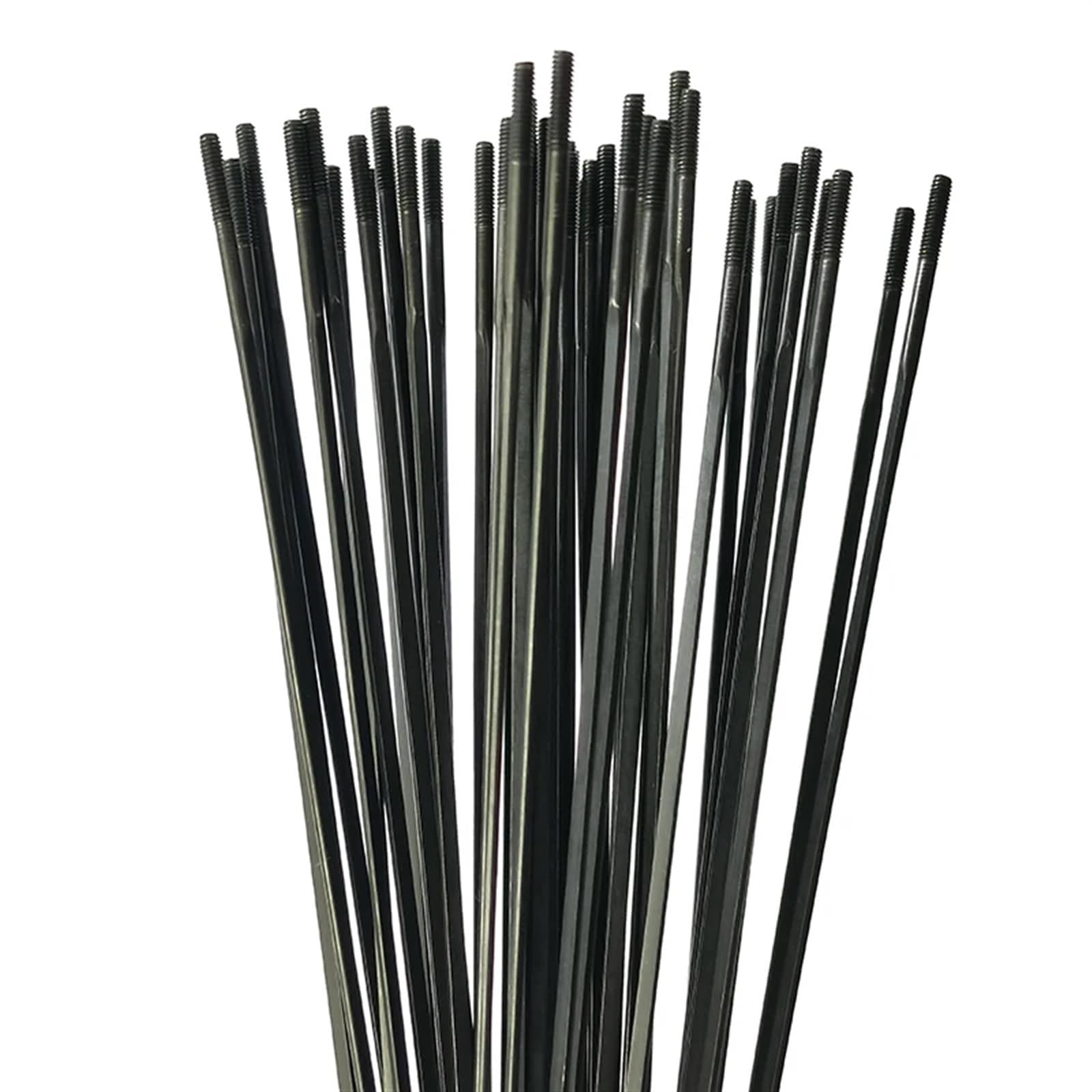 Pillar PSR X-TRA 1420 Super Light Straight Pull Gauge 14 2.0 mm Straight Head Speichen Schwarze Speichen mit gratis schwarzen Nippeln Fahrradspeichen Edelstahl Fahrradteile