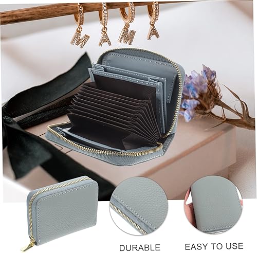 Miniatura 9 de TENDYCOCO 4 unids Cartera Carteras Para Hombres De Cuero Original Tarjetas de Crédito Titular Billeteras De Hombres Cuero Original Grandes Tarjetas