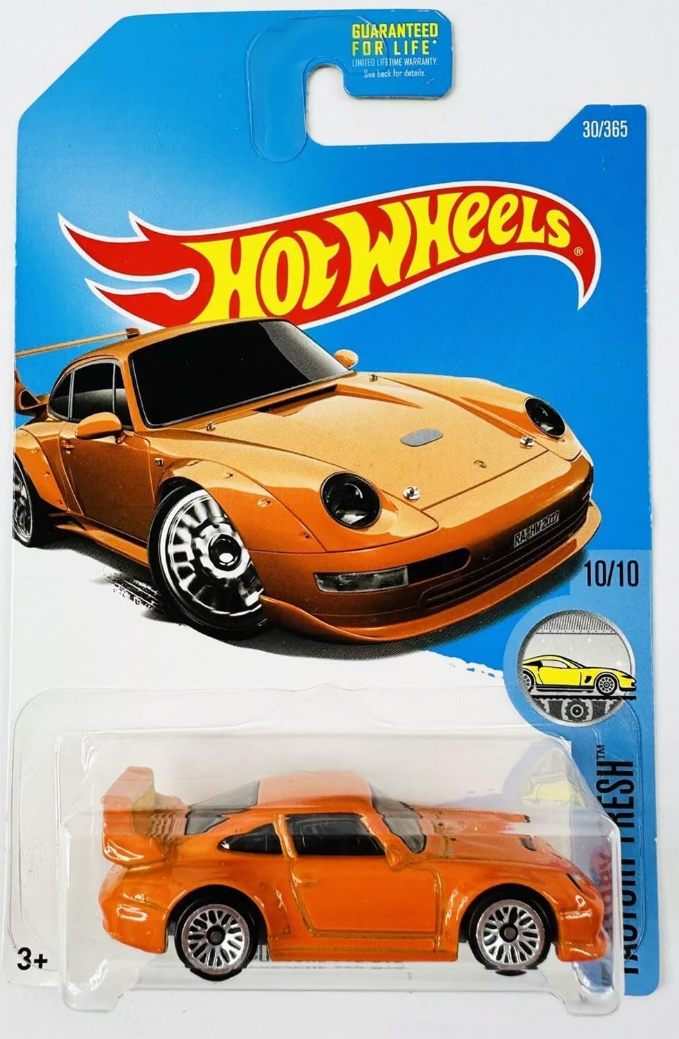Hot Wheels 2017 Porsche 993 GT2 Orange 30/365