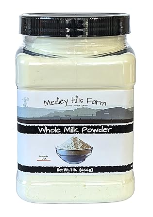 Whole milk powder By Medley Hills Farm in Reusable Container