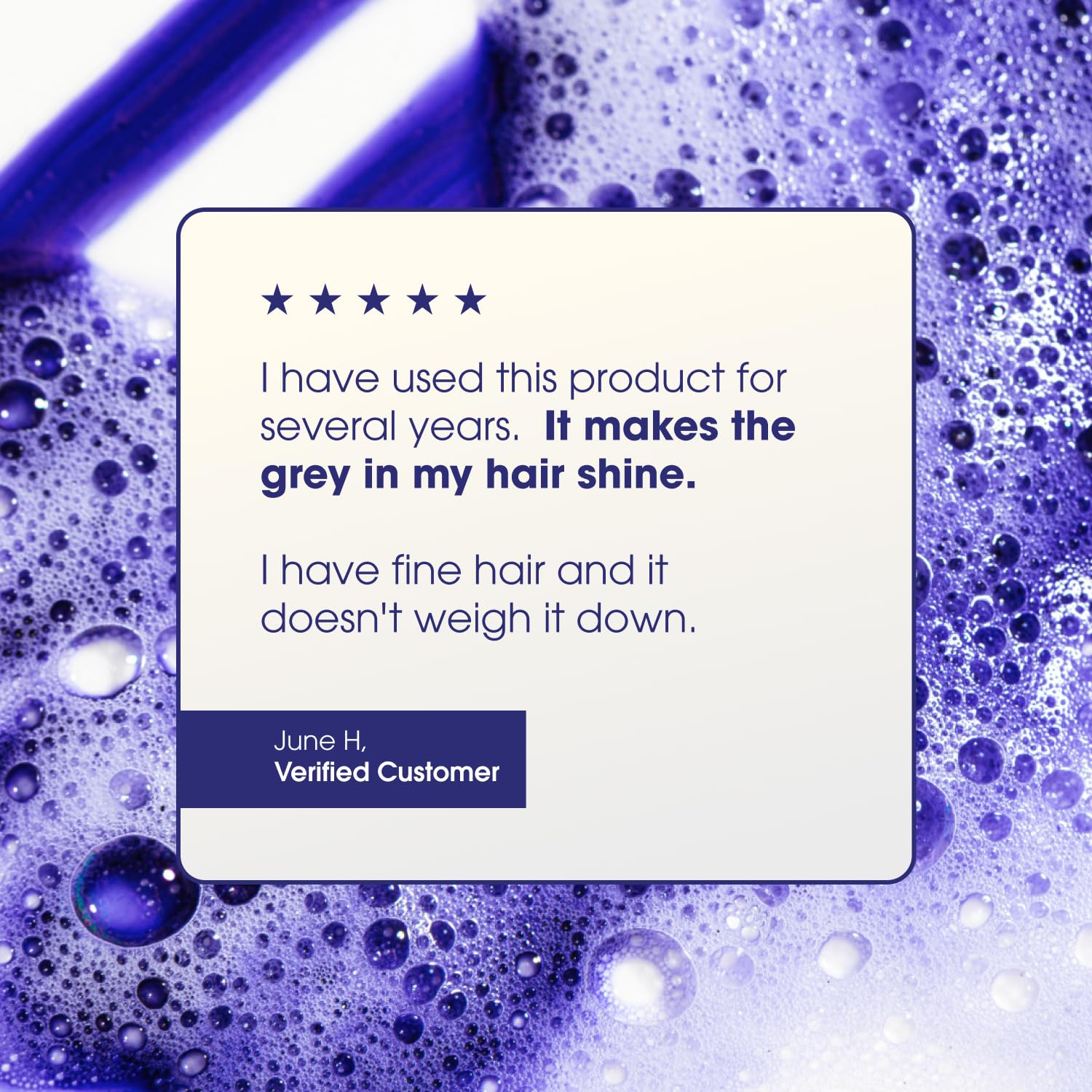 One 'n Only Shiny Silver Color Enhancing Conditioner for Women - Purple Conditioner to Neutralize Yellow & Brassy Tones - Restores Shine & Moisture for White, Gray, Blonde & Highlighted Hair (12 oz) - Image 6