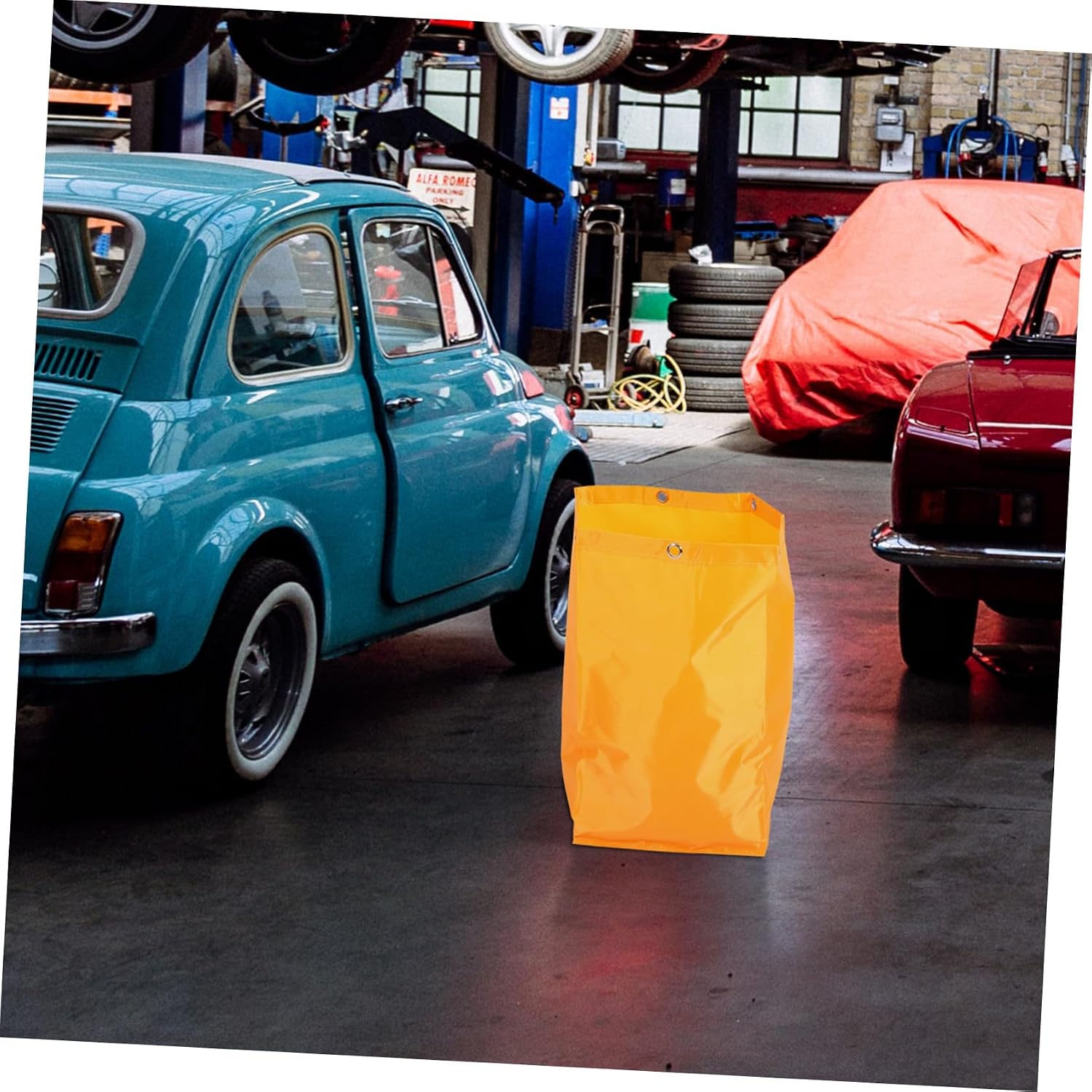 Large Capacity Cleaning Cart Bag Replacement for Housekeeping Carts, Durable Fabric Bag for Professional Cleaner Use