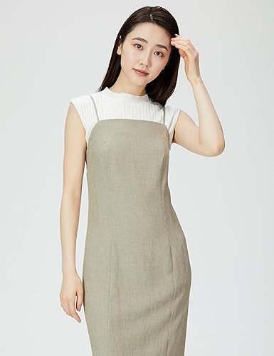 Amazon.co.jp: [フレイ アイディー] ロングラインキャミドレス