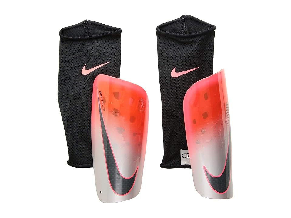 

Nike Cr7 Mercurial Lite (Flash Crimson/Silver/Black) Athletic Sports Equipment