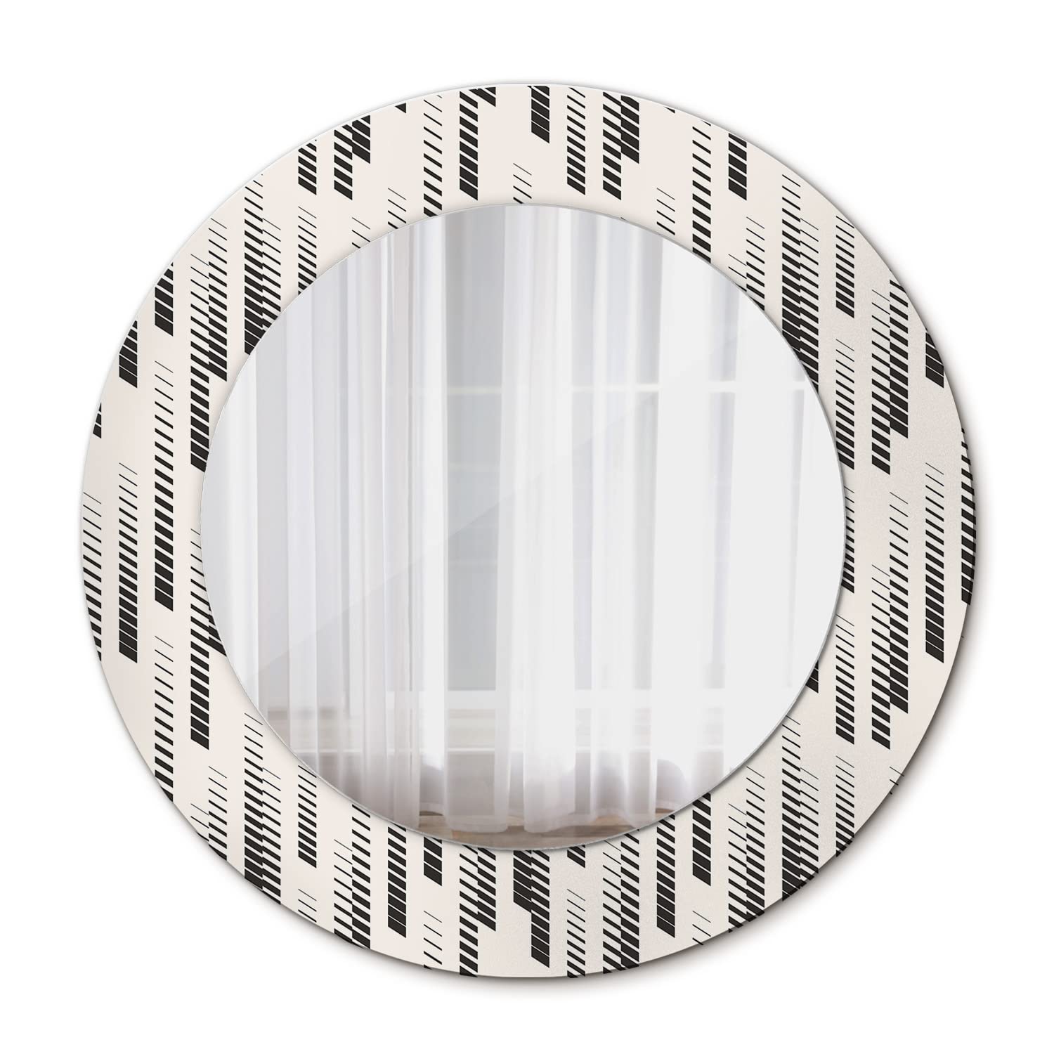 Miroir mural rond Tulup Ø50 cm en verre pour sublimer le maquillage dans votre salle de bains