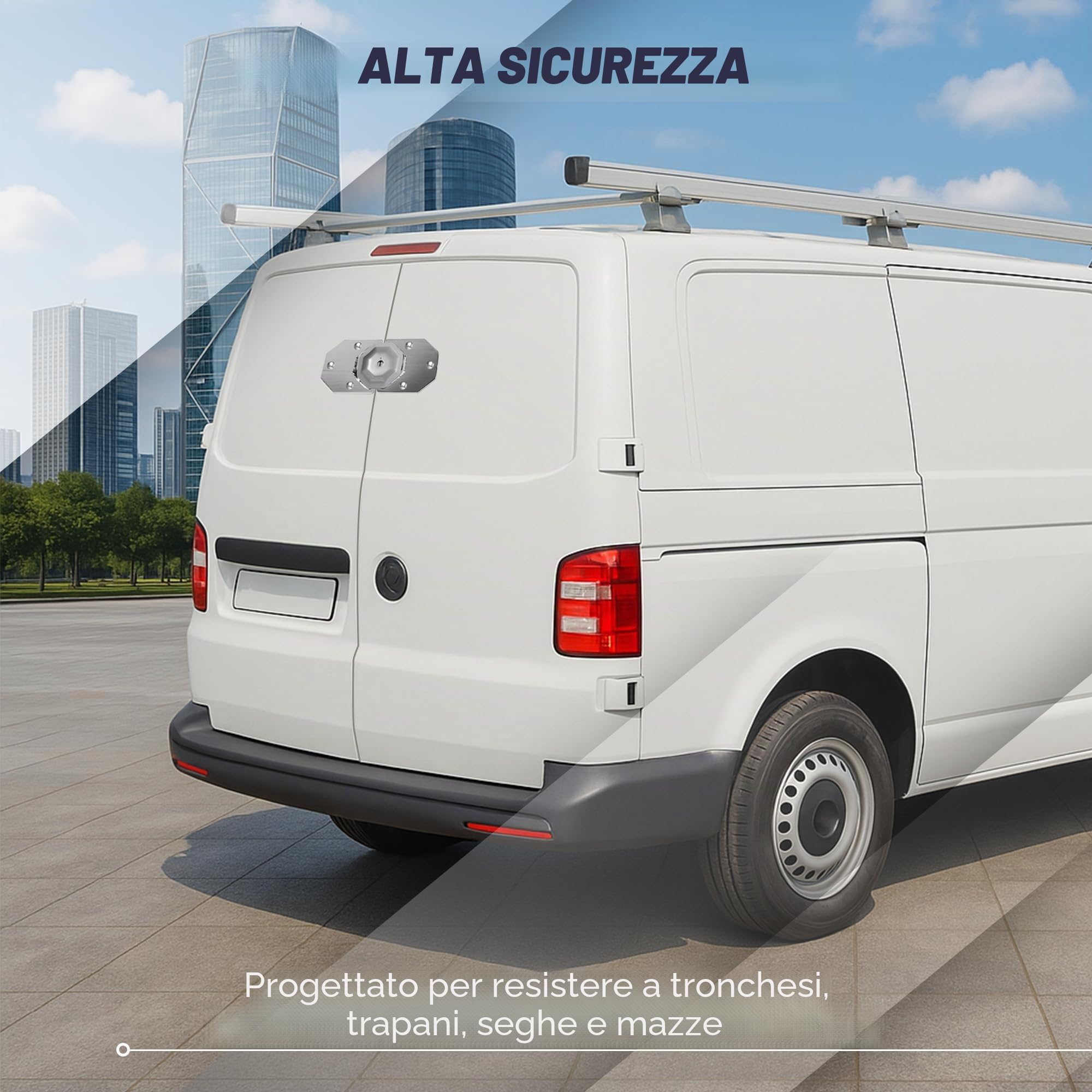 Lucchetto furgone - Serratura furgone sicurezza - Serratura automobile