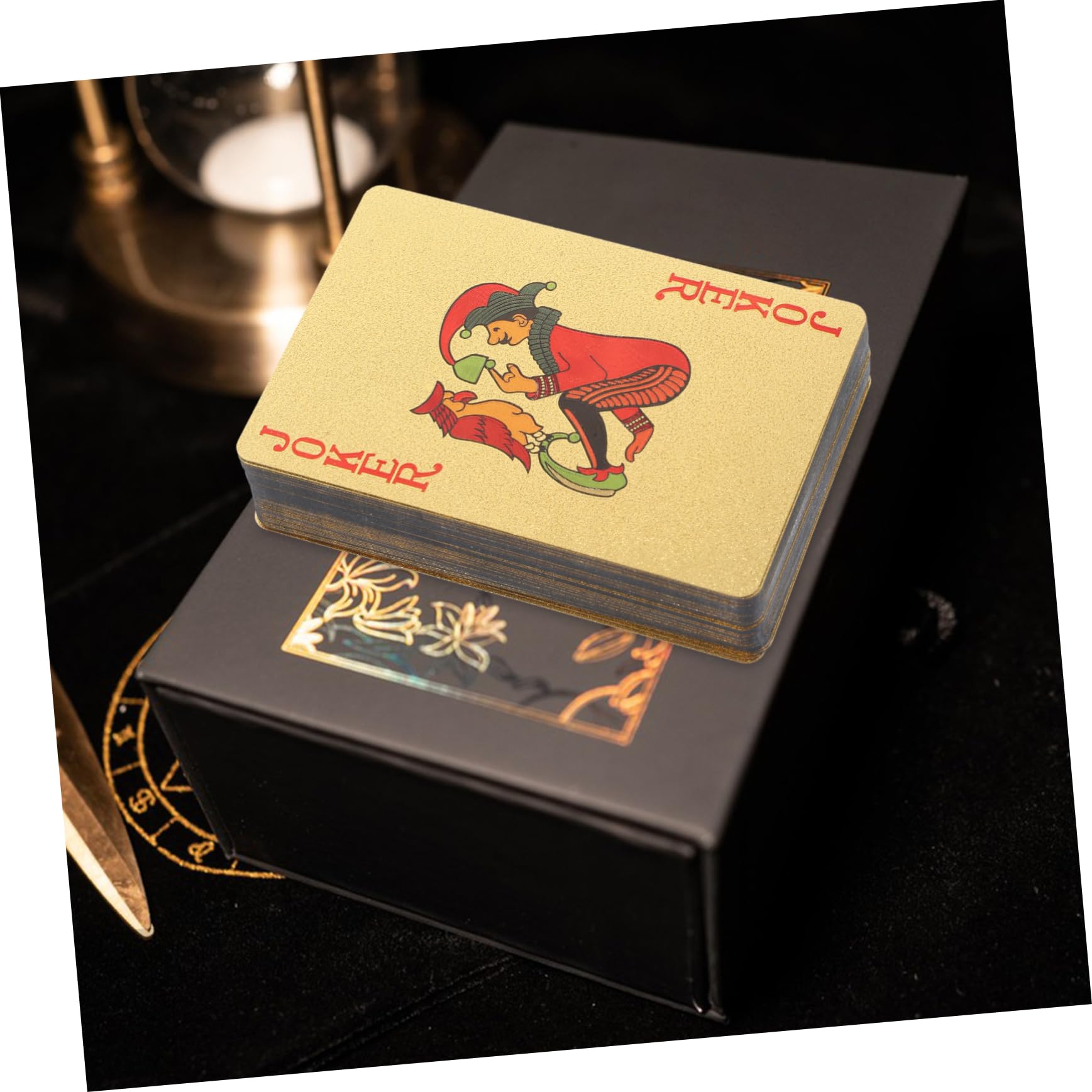 VICASKY Carte Da Gioco Professionali Plastica Con Design Unico Di Poker Per Gioco Familiare e Feste