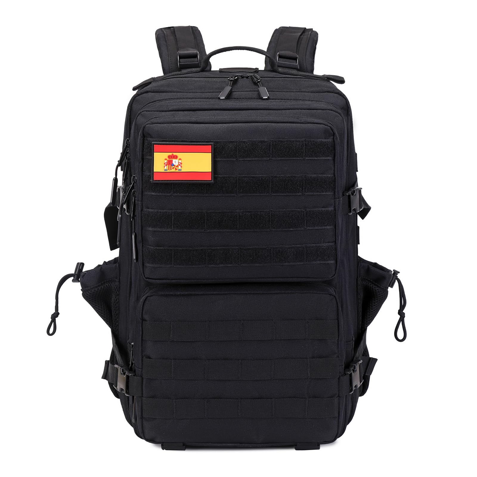 Delgeo Sac à Dos Tactique Militaire,45L Grande Capacité Sac à Dos, Pliable Imperméable Sac à dos Survie, Alpinisme, Randonnée, Trekking, Camping, Aventure ou Voyage