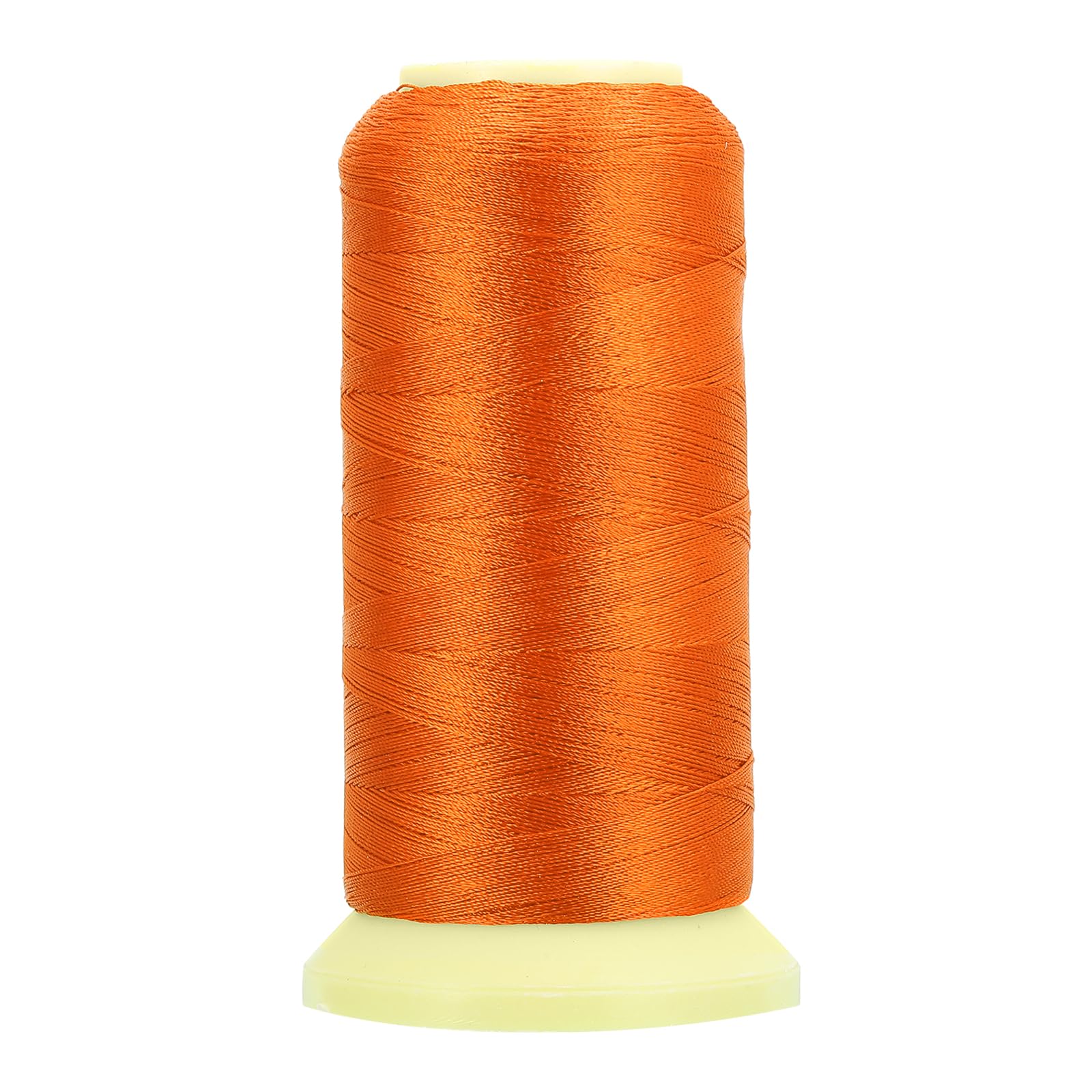 PATIKIL Bonded Thread, 0.2 mm 1094 Yards Polyester Sewing Cord for Weave Bracelets Pendant Ropes Macrame Bookbinding DIY Craft, Orange