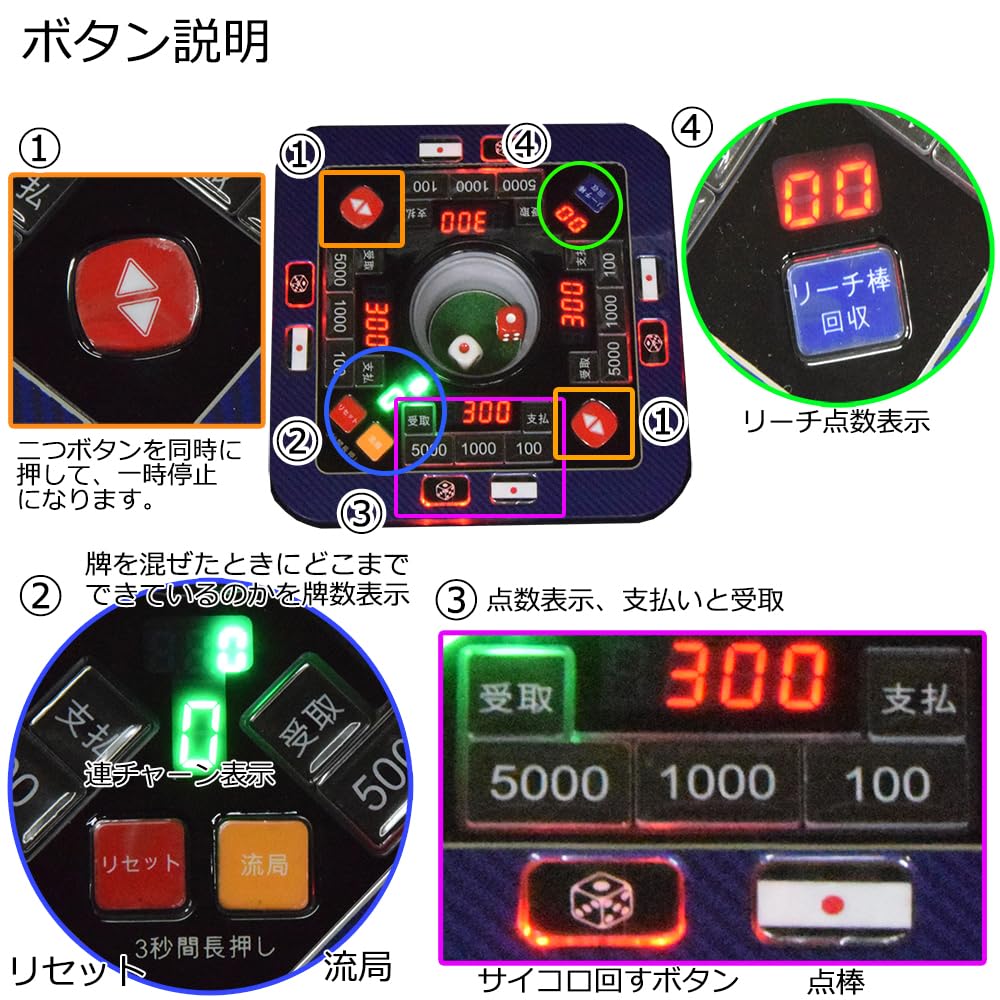 Amazon | 2025年最新機種 全自動麻雀卓 最新式Gorilla(ゴリラ) 33ミリ