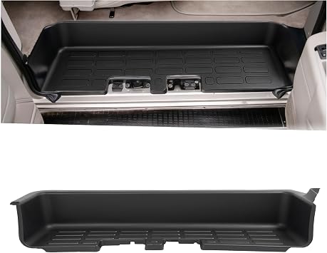 Door Step Mat Compatible with 1996-2025 Chevy Chevrolet Express GMC Savana 1500 2500 3500 P30 Side Hinged Door Step Pad Mat Replacement for 20823611 PP Plastic Textured Black