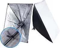 Sombrinha Soft-box Adequado p/Iluminação estúdio fotográfico Tamanho 50x70cm