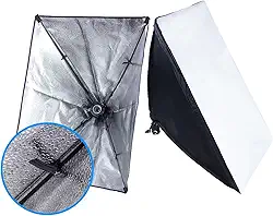 Sombrinha Soft-box Adequado p/Iluminação estúdio fotográfico Tamanho 50x70cm