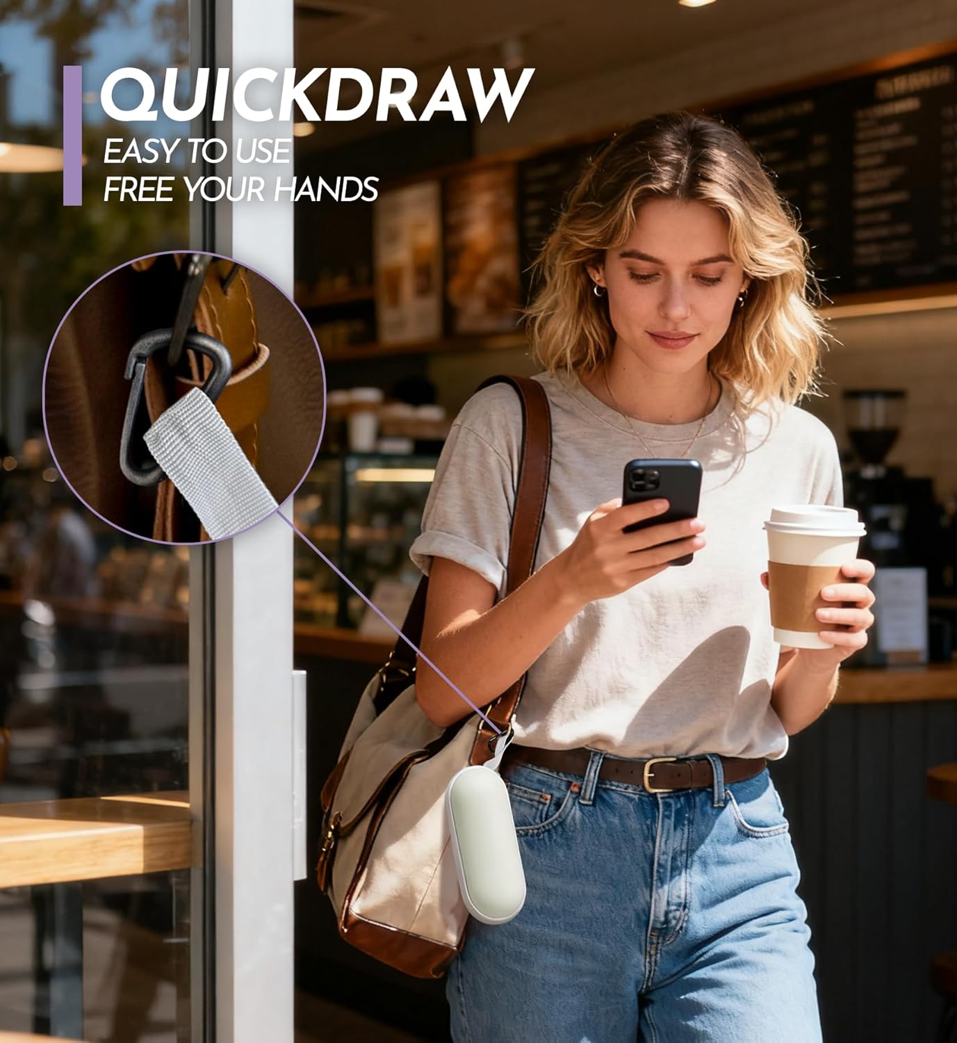 Travel Mini Umbrella Compact Small & Lightweight, UV Rain Protection, Pocket-Sized Folding Umbrellas with Quickdraw & Case for Men Women & Kids Backpack - Image 8