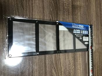 ウルトラプロ ブラックフレーム(黒枠) 1枚用 スクリューダウン 10点セット Amazon | ウルトラプロ 黒枠フレーム カード1枚用スクリュー