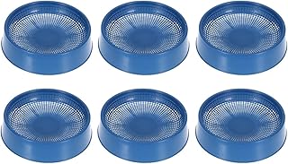 UKCOCO Pigeon Nest Bowl, Plastic Breeding Hatching Box Hollow Pet Cage Hut Nest Canary Finch Outdoor Nest for Parrot, Doves, Quails 6pcs