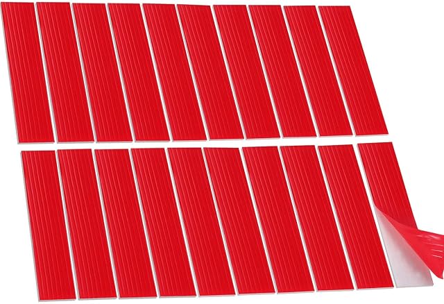 20 Pack Number Plate Sticky Pads Double Sided Foam Pad for Number Plates Car License Plates Fixing