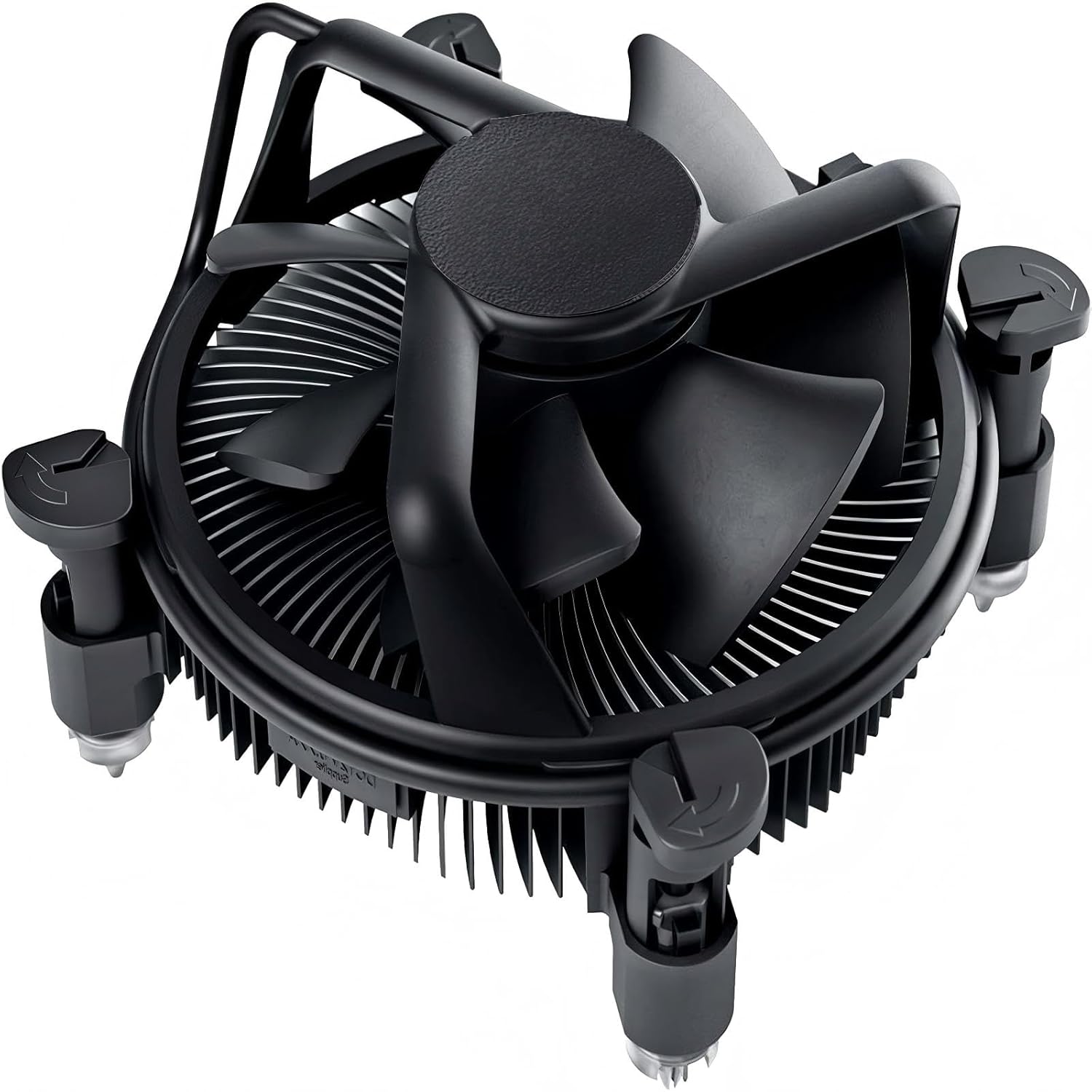 Copper Core Aluminum Cooler Heatsink Compatible with Intel Core i3/i5/i7, CPU Cooling Fan Fits LGA 1200/1151/1150/1155/1156 Desktop PC, CPU Cooler Heatsink fit 10/11th Gen Alder Lake CPU (Up to 65W)