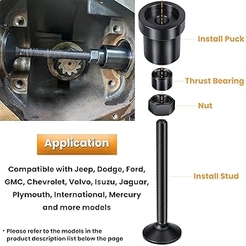 Amazon.com: MG21103 Dana 30/44 Front Axle Tube Seal Pair