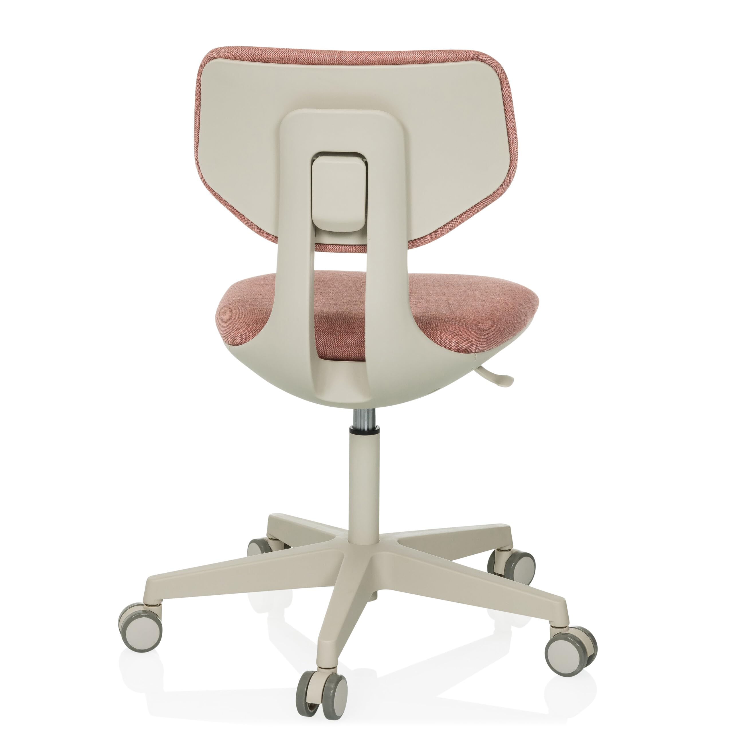 hjh OFFICE Silla giratoria para niños Respaldo Regulable en Altura Kid Classic Silla de Escritorio para niños de 6 a 12 años, Rosa