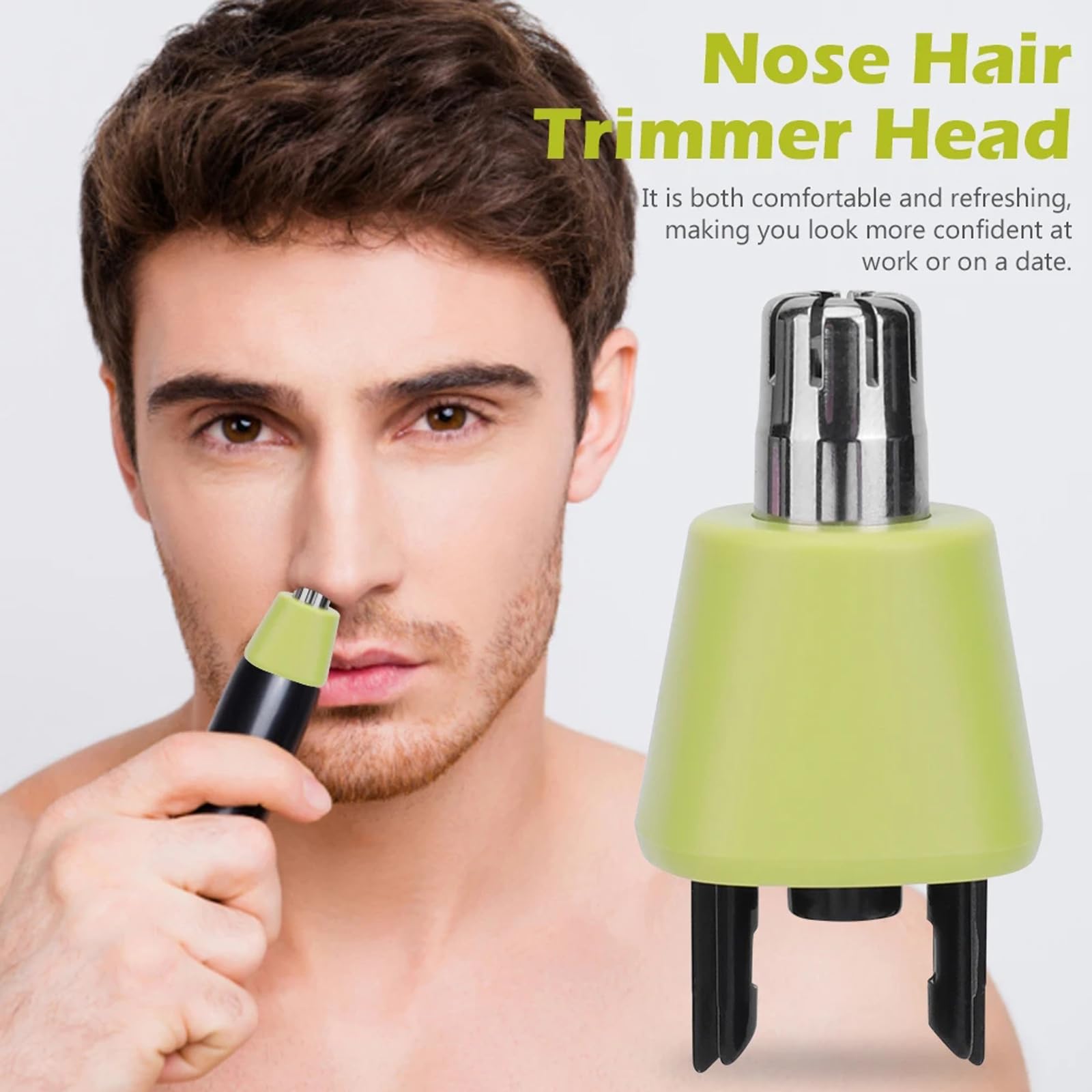 Wymienne głowice do trymera do nosa i uszu i brwi, 2 sztuki trymera do włosów w nosie do Philips One Blade QP2520 QP2630 QP2620 QP2724 QP2830 QP2734 OneBlade Pro 360