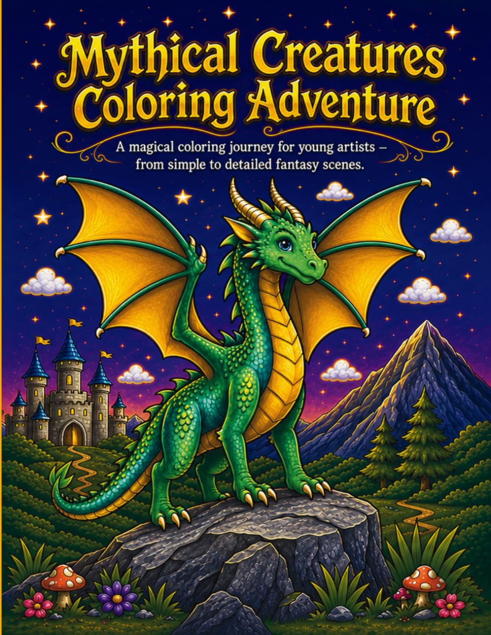 Mythical Creatures Coloring Adventure