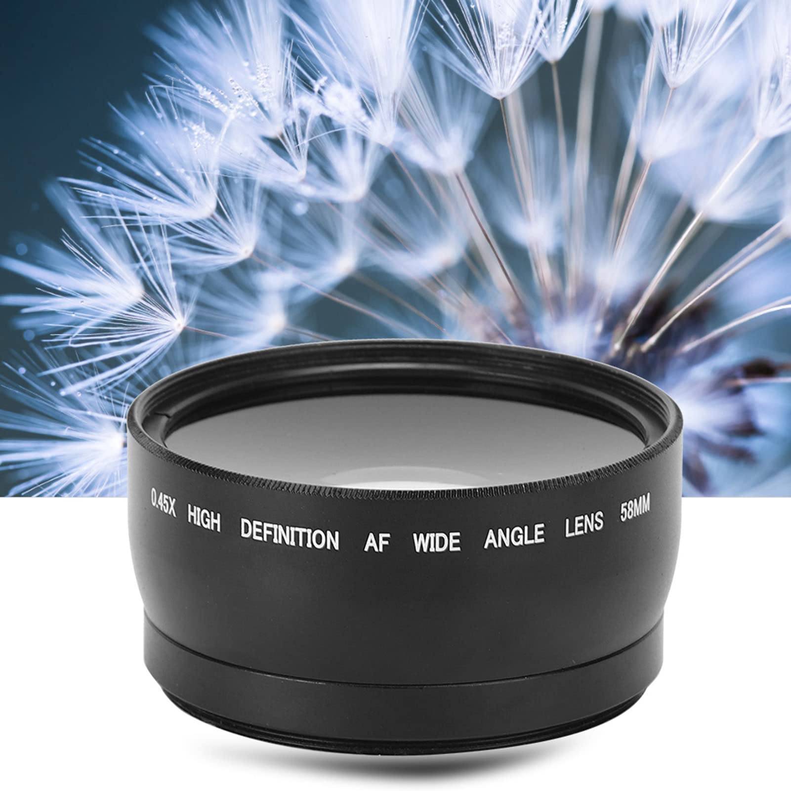 Gloxy 0.45X Objectif Grand Angle 58Mm Millimètre
