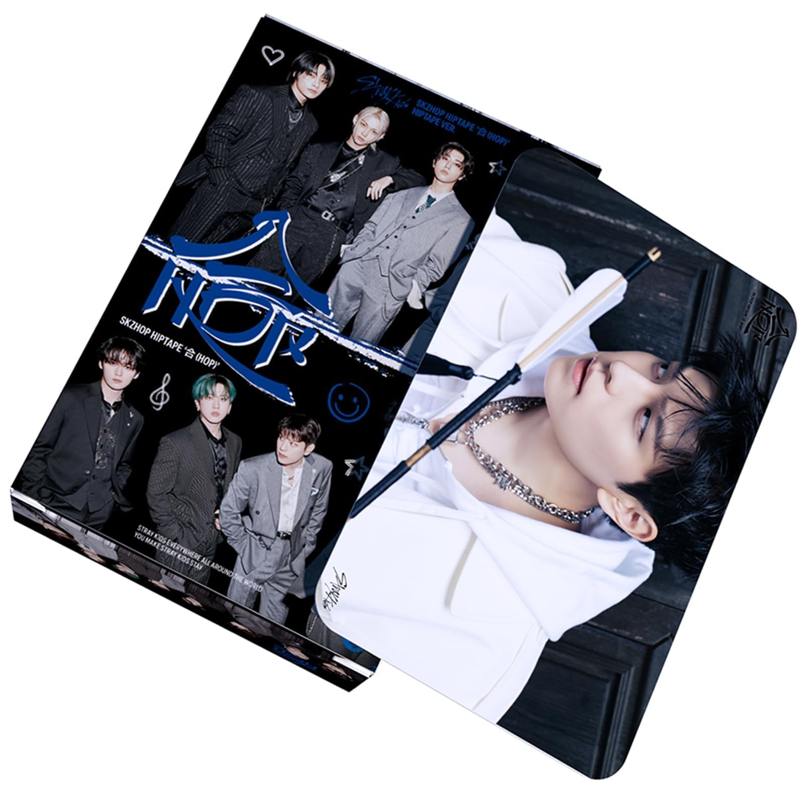 Amazon.com: KPOPBP Stray Kids HOP Album Photocard 55 PCS KPOP Lomo