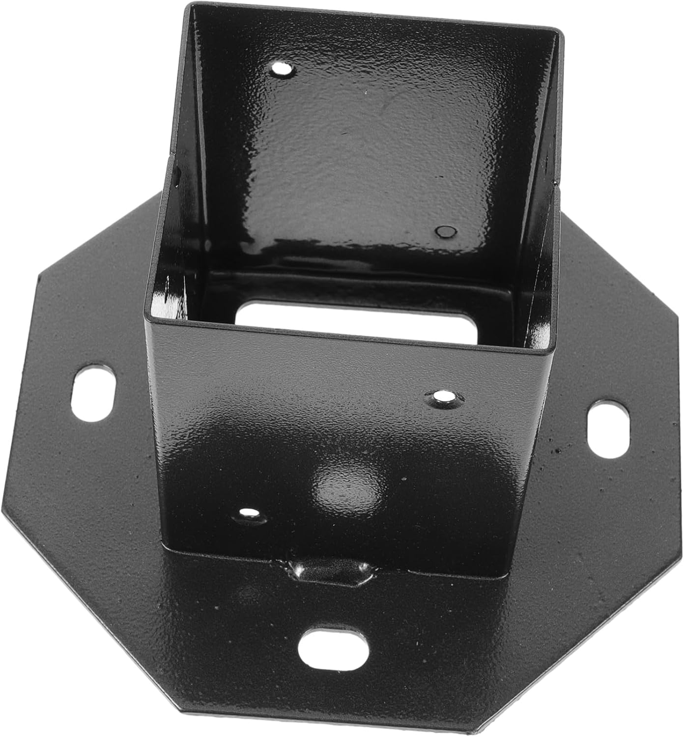 NUOBESTY Post Base Protector Wooden Mailbox Bracket Base for Deck Railing Support Lightweight Design for Garden and Home Use Easy Installation and Construction