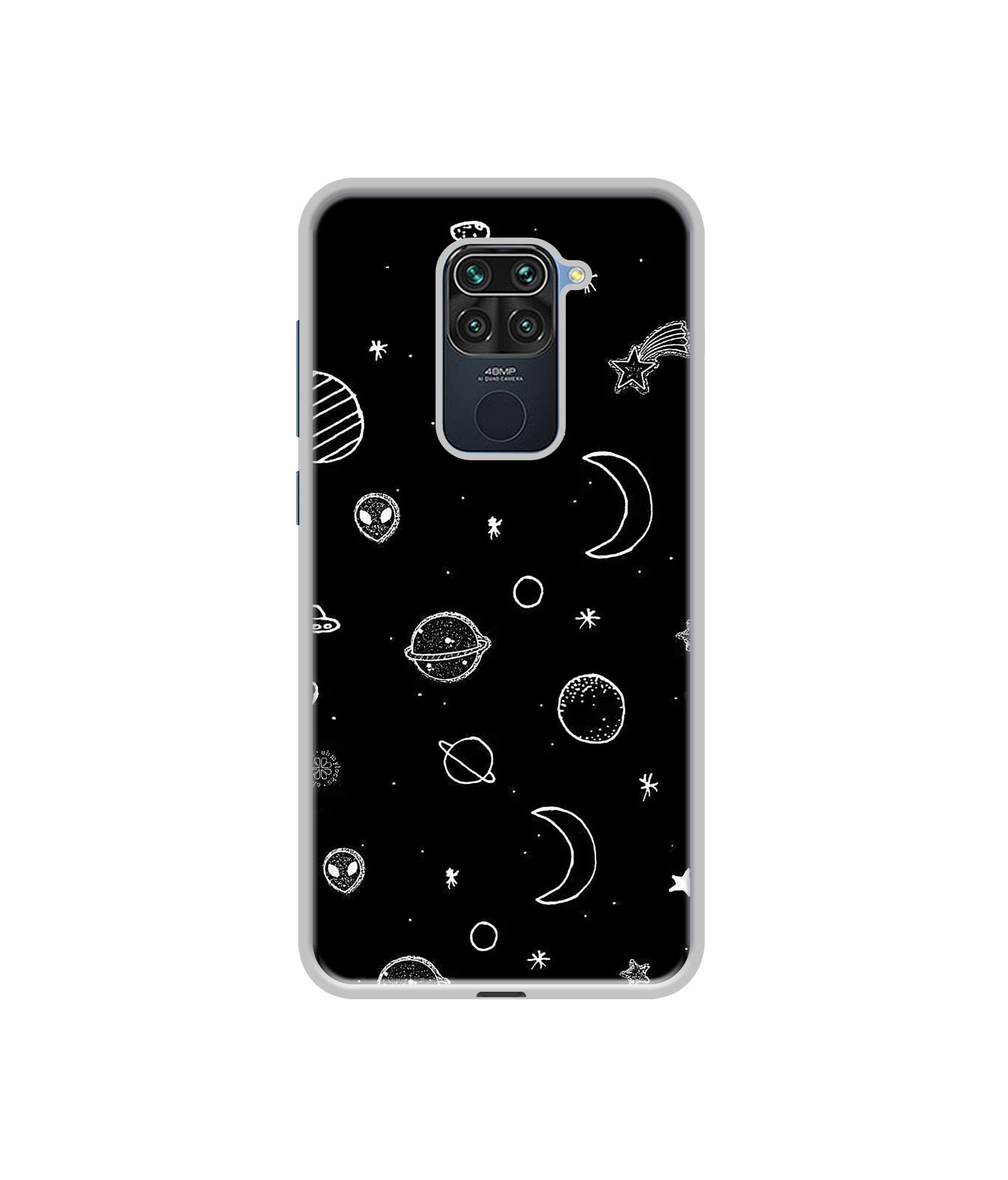 Amazon Brand - Solimo Designer Solar System UV Printed Soft Back Case Mobile Cover for Mi Redmi Note 9 (B08C5WTR18) Amazon Price History, Amazon Price Tracker