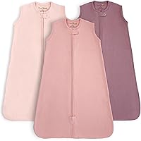 Vista 7 de Saco de dormir para bebé 1.0 TOG, manta portátil de algodón orgánico para bebé con cremallera bidireccional, saco de dormir de transición para bebé