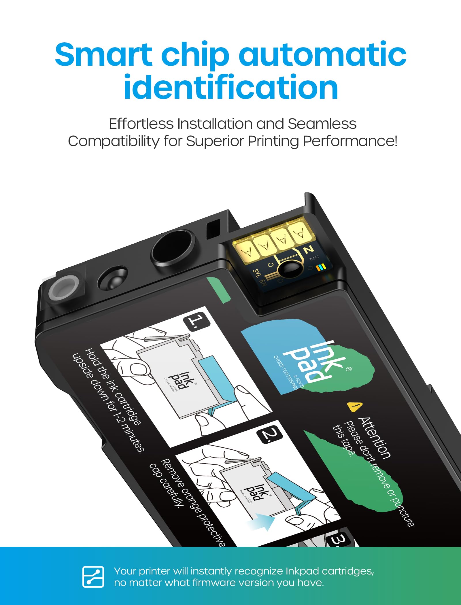 Cartucce d'inchiostro 962xl 962 per stampanti HP OfficeJet Pro serie 9015e, 9018e, 9025e, 9010e, 9020e, 9015, 9018, 9010, 9020, 9025, confezione da 4 cartucce d'inchiostro ad alta resa XL (nero, ciano