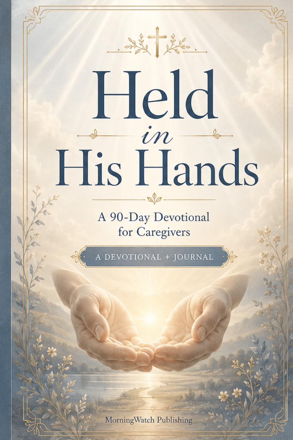 Held in His Hands: A 90-Day Christian Devotional Journal for Caregivers Seeking Strength, Peace, Prayer, and Hope