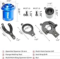 Vista 2 de DPTOOL Kit de herramientas de extracción de diferencial de eje de transmisión trasero compatible con BMW E70 E90 E91 E92 X3 X5 X6 RWD 4WD reemplazar