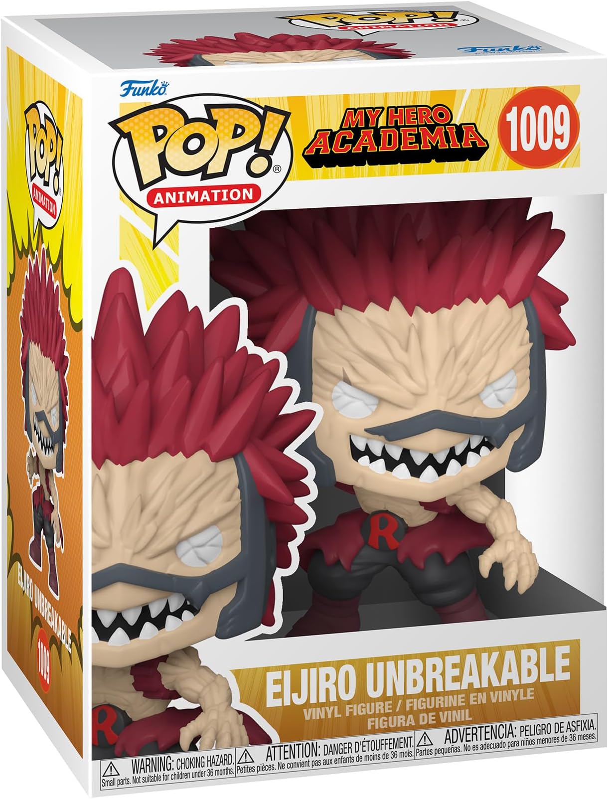 POP! Animation: MHA - Eijiro Kirishima In Hero Costume - My Hero Academia - Collectable Vinyl Figure - Gift Idea - Official Merchandise - Toys for Kids & Adults - Anime Fans