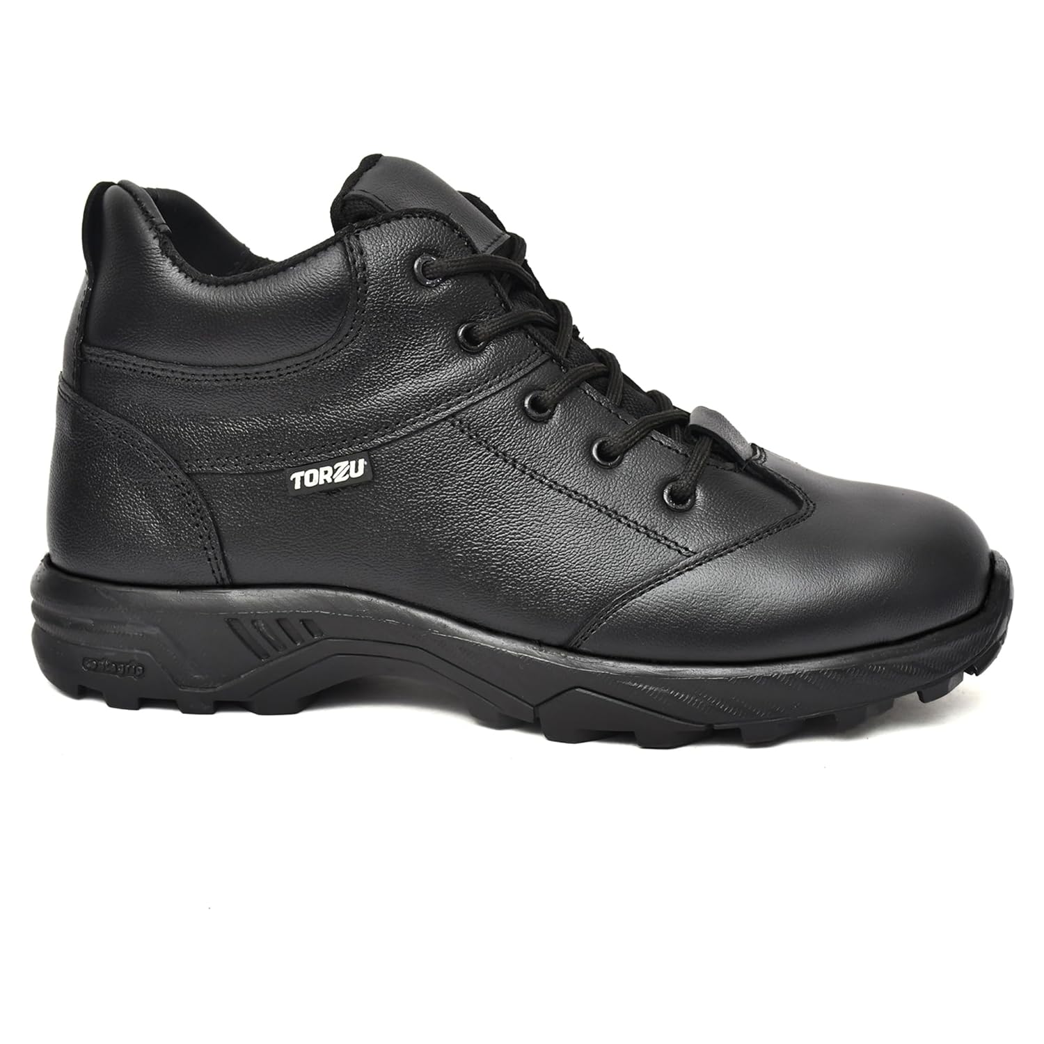 Real Leather Steel Toe Light Weight Heavy Duty Industrial Safety Boot Shoes for Men