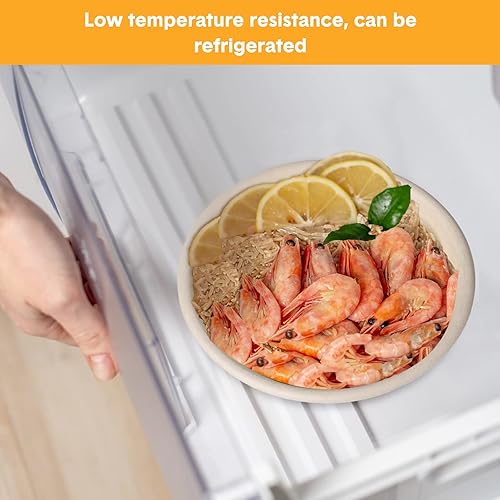 Miniatura 5 de Gerrii Paquete de 300 cuencos de papel desechables de calidad a granel, pequeños cuencos de fibra de caña de azúcar, fiestas para helado, frutas,