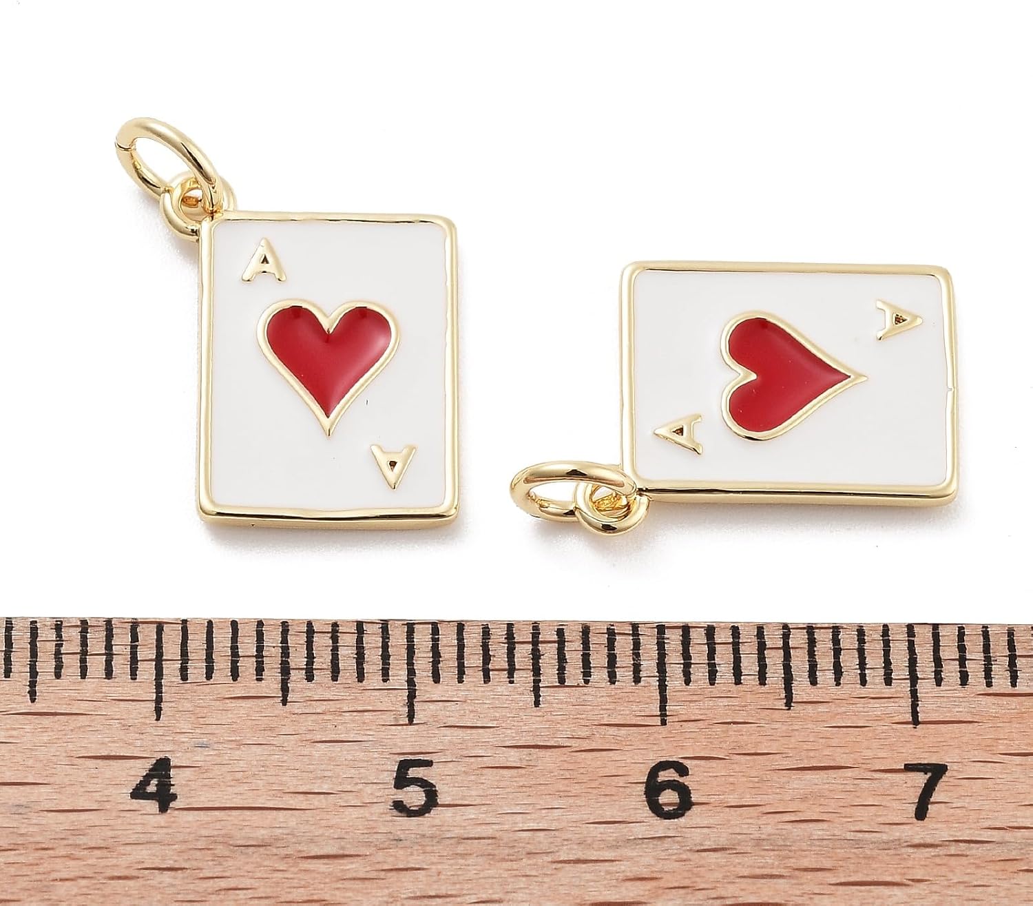 LiQunSweet Mixed Styles Fruit Heart Bowknot Lift Brass Enamel Charms for DIY Jewelry Crafts