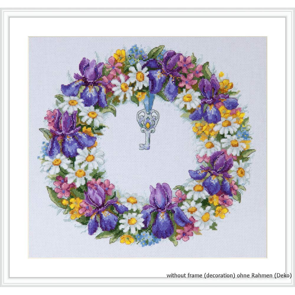 Village Alpin Kit Point De Croix Merejka - Univers Broderie