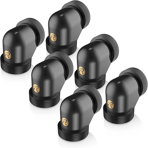 Miniatura 5 de RAIJINTEK PELIAS SILVER - D141806 G14 pulgadas, accesorios de latón rectos, plateado, paquete de 6 (0R40B00232)