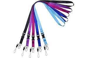 Wisdompro Lanyard with Detachable Key Ring