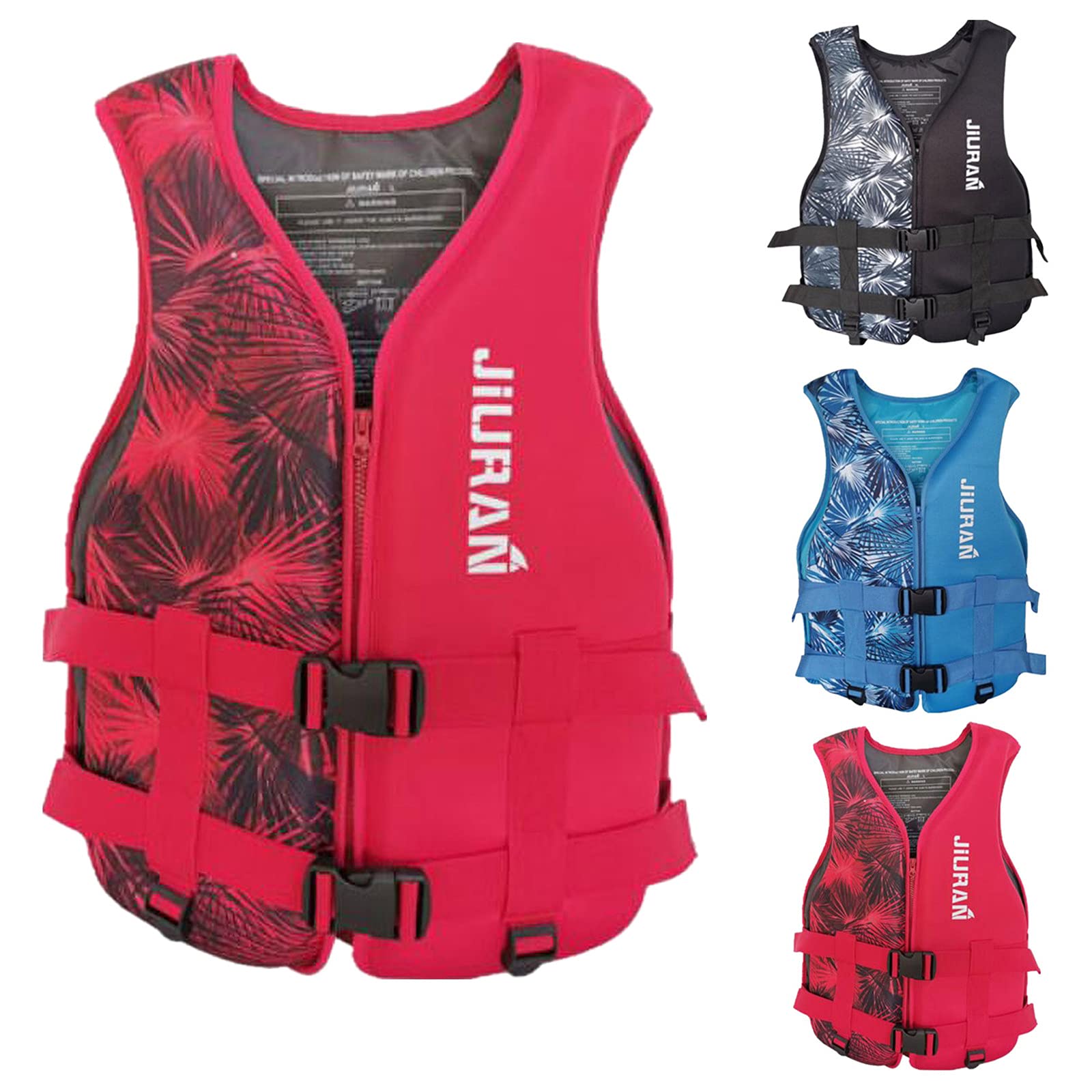 Orgrul Life Jacket Vest Summer Life Jacket Survival Floating Life Vest for Children Kids Swimming Vest Float Life Jacket Buoyancy Aid Vest for Fishing Surfing Diving Rafting Kayaking