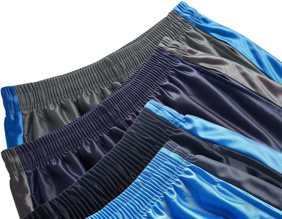 4Pcs Set Athletic Basketball Shorts with Pockets Workout Running Sports Equipment Yoga Gym Sweat Shorts for Man