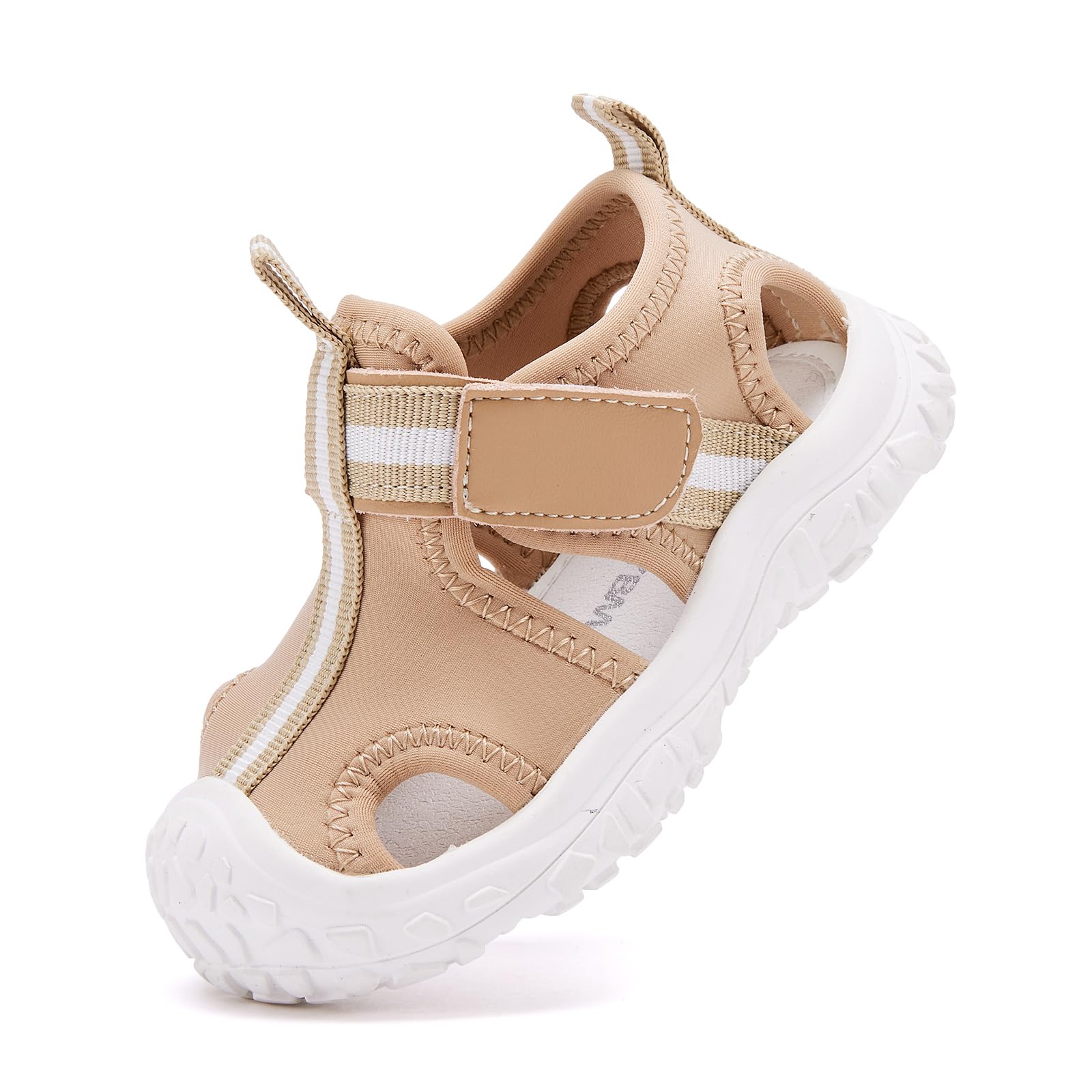 BMCiTYBM Baby Boy Girl Closed Toe Summer Sandals Lightweight Shoes Infant Non-Slip First Walking Sneakers 6 9 12 18 24 Months