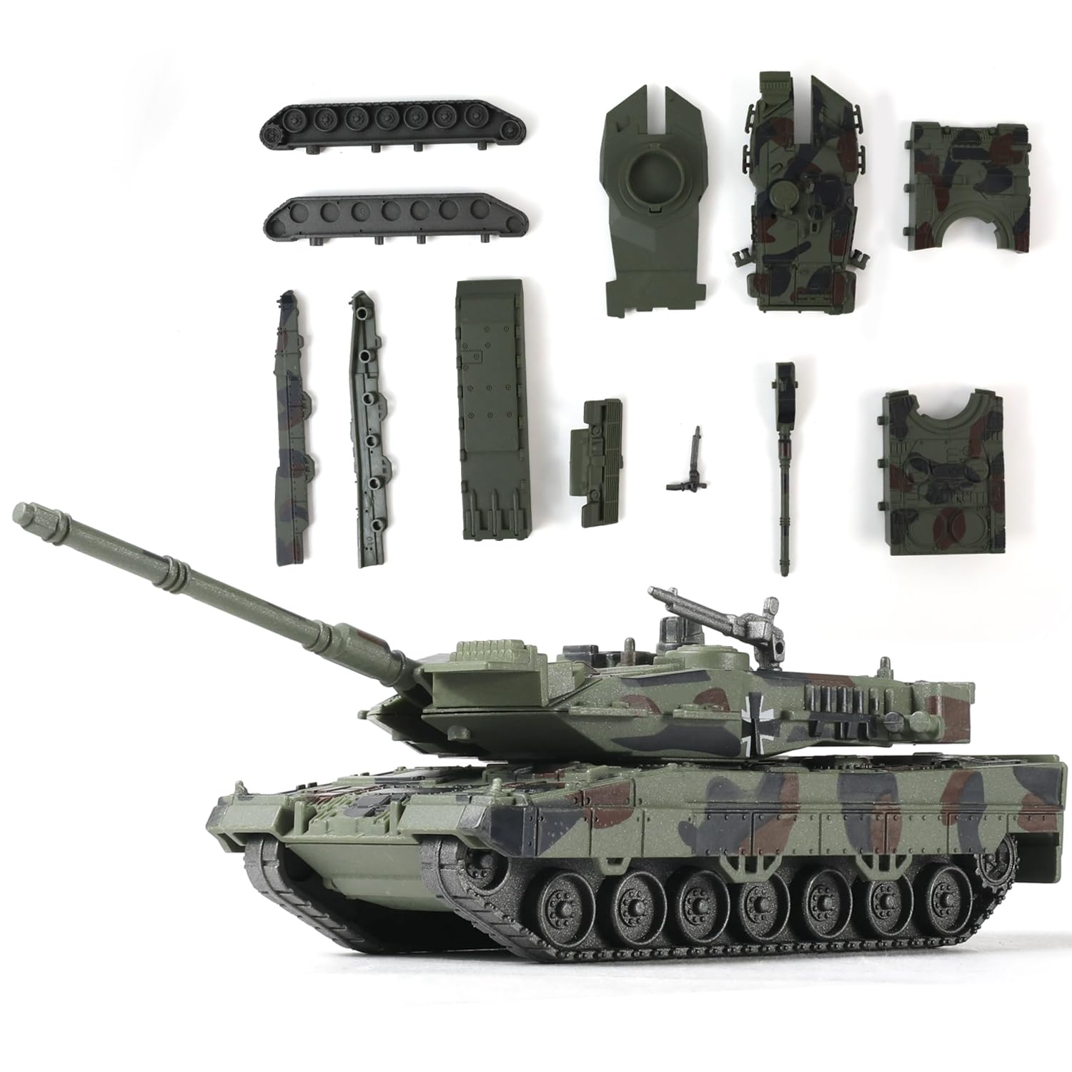 Amazon | SEBUNAS 1/72スケール レオパルト2A7 軍用戦車 クイック