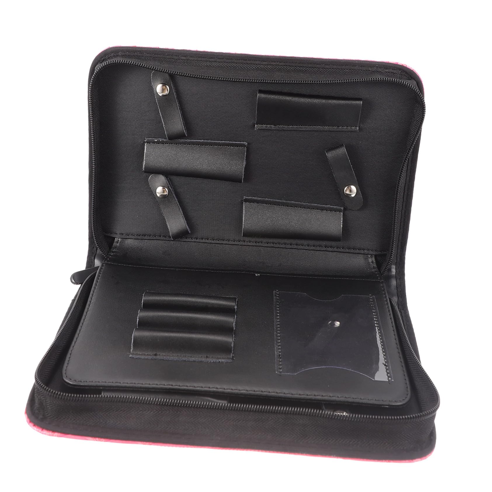 Anneome Estuche para Tijeras de Peluquería Compacto y Portátil Bolsa Organizadora Acolchada con Cremallera para y Estilistas Almacenamiento Ligero y Espacio Optimizado para Herramientas de