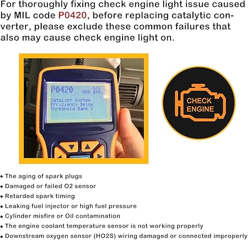 Miniatura 6 de Conversor catalítico para Toyota Camry 97-01 2,2 l 99-01 Toyota Solara tubo trasero EPA abrasivo