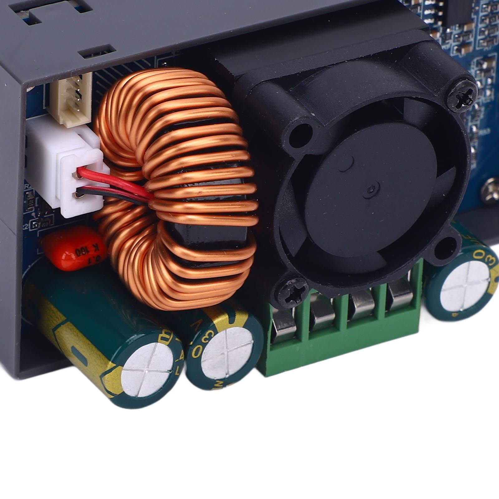 Einstellbarer Spannungsregler, DC6-55V-Eingang, DC0-50V-Ausgang, maximal 400 W, digitaler DC-Spannungswandler, Fernbedienung für Labor-ABS