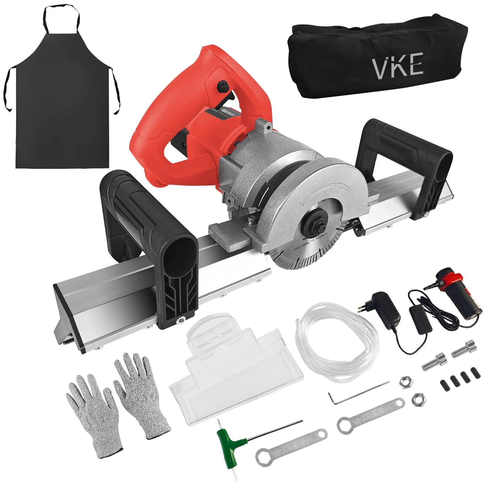 VKE Machine pour Chanfreiner les Carreaux, 1200W Électrique Coupe-Carreaux
